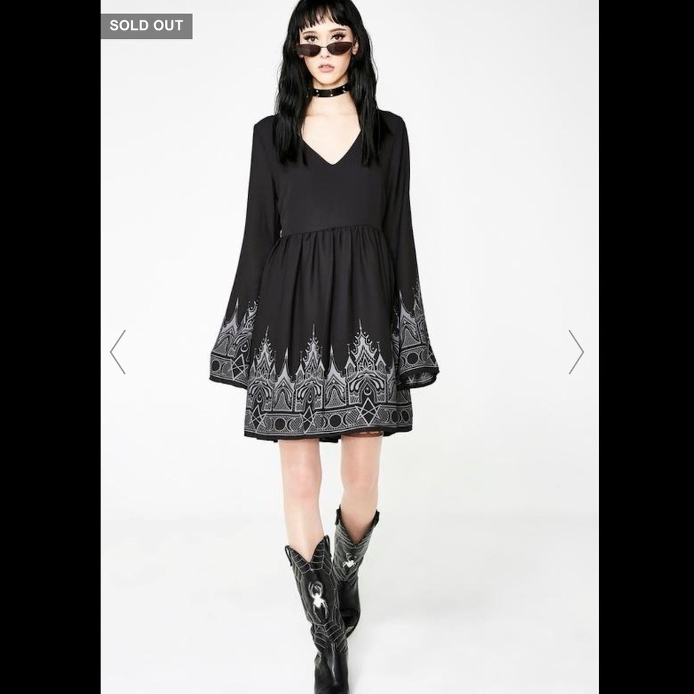 NWOT Killstar Duchess Mourning Dress